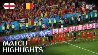 England v Belgium  2018 FIFA World Cup  Match Highlights