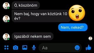 10 ÉVVEL IDŐSEBB SRÁCCAL KAVAR Messenger történet