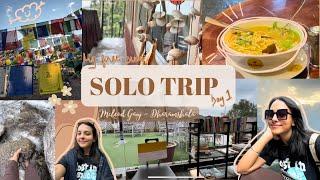 My first ever SOLO TRIP  McLeod Ganj - Dharamshala ️ ‍️ Day 1  Exploring the Gallu Waterfall 
