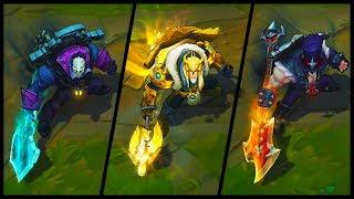 All Yorick Skins Spotlight Arclight Pentakill Undertaker League of Legends