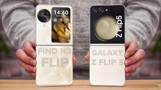 OPPO Find N3 Flip Vs Samsung Z Flip 5  Full Comparison