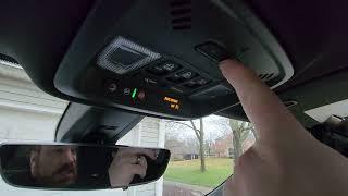 Programming a Chevy Garage Door Opener  3 Button Garage Door Opener on 2023 Chevy Traverse