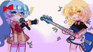  She looks just like a dream.  AyaLumi Modern AU  Singer Aya & Guitarist Lumi  Fluff 