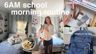 my 6AM *realistic school morning routine