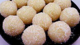 घर पे रखी चीज़ो से बनाये 10 मिनट में हलवाई जैसे नारियल लड्डू  Nariyal Ladoo  Instant Coconut Laddu