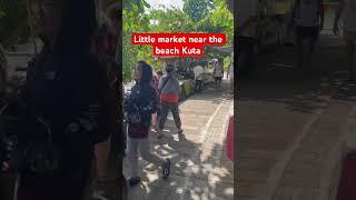 Little market next to boardwalk at Kuta #shorts #boardwalk #shorts