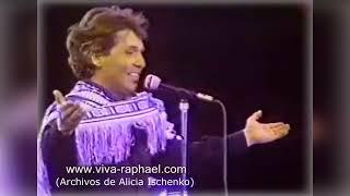 Raphael Alma Llanera en XXV Aniversario en Santiago Bernabeu-Madrid.1985Рафаэль viva-raphael.com