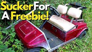 Fixing A Free Golf Cart and Saving Money   Tale of a Frugal Tinkerer