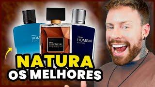 Meus 4 MELHORES PERFUMES da NATURA atualmente  Perfumes Nacionais Masculinos