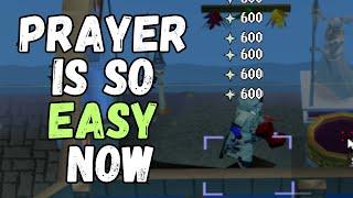 Prayer is so EASY now and safe  OSRS Ironman Series  Casually Maxing Episode 61