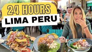 Exploring Lima Peru in 24 Hours  Travel and Food 2023 Eat the popular dishes including Ceviche