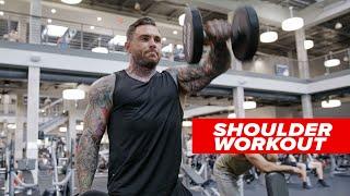 Shoulder Day Workout Dumbbell Exercises for Growth  Alex Michael Turner