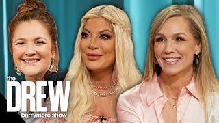Tori Spelling & Jennie Garth Recall Some of the Wildest Moments of 90210  The Drew Barrymore Show