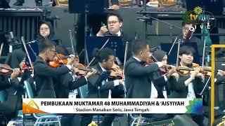 Penampilan Orchestra UMY Turut Menjadi Bagian Sejarah Pembukaan Muktamar 48