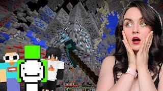 Minecraft But XRAY Is Always On  Reacting to DREAM GEORGE And SAPNAP