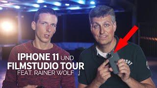 IPHONE 11 KAMERA und FILMSTUDIO TOUR bei @rainer_wolf   Zukunftstalk mit Smartphone Filmen