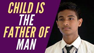 Child Is The Father of Man  Speech by Srimoney Shankar Ajith  Greets Public School Kaloor