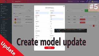 Create model form salary for update Laravel 8  HR System Management