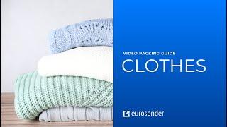 How to pack clothes for shipping  Packaging guide for shipping sold clothes aborad  Eurosender