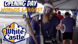 Largest White Castle in the World  Opening Day   Orlando Florida