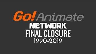 GoAnimate Network Final Closure 1990-2019