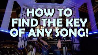 How To Find the Key of ANY SONG without using ANY plugins