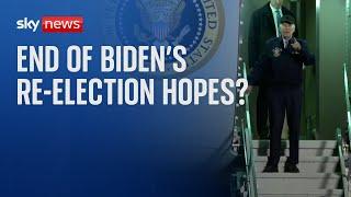 Joe Biden insists he wont quit but is this the end of the presidents re-election hopes?