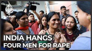 India hangs four men over 2012 Delhi bus gang rape and murder