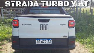 FIAT STRADA ULTRA. MOTOR TURBO Y CAJA AT. Test completo el 19.10.24 AUTO AL DÍA.