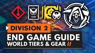 The Complete Guide to END GAME in The Division 2  World Tiers Gear Score & More