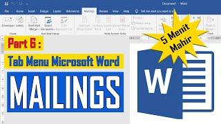 Fungsi Tab Menu Mailings Microsoft Word