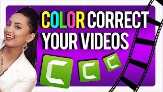 How to Do Color Correction in Camtasia 2021 to enhance your videos