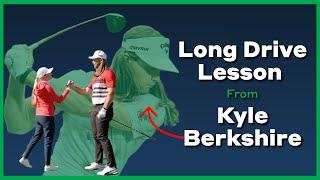 Long drive golf lesson from World Long Drive Champion Kyle Berkshire  Pros Teaching Joes