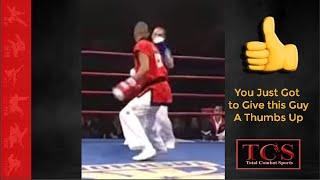 FULL CONTACT reverse Kick to Head in Competition THUMBS UP