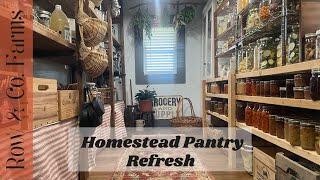 Homestead Pantry Refresh  Grain-free Pantry