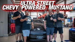 Ultra Street Chevy Powered Mustang on our Hub Dyno  Bill Smith & Kenny Hubbard