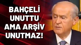 Devlet Bahçeli Erdoğan için neler demişti? İşte Bahçelinin hakaret listesi...