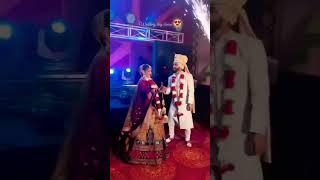 dulha Dulhan wedding day dance together #shortvideo