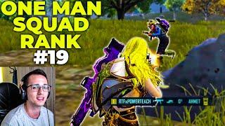 +7000 PUAN OLDUM  ONE MAN SQUAD RANK 19. BÖLÜM - PUBG MOBILE