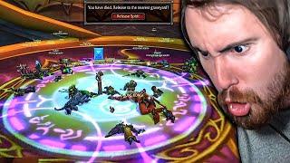 Asmongold & The WORST RAID Group In The History of WoW SUNWELL Fresh WotLK