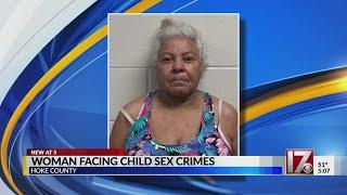 72-year-old Raeford woman facing multiple child sex crime charges