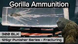 Gorilla Ammunition 300 BLK 125gr Punisher Series - Fracturing