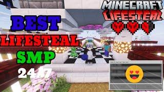 BEST PUBLIC LIFESTEAL SMP 247 ONLINE  BEST SERVER STAR_SMP @POWER_WALKER_6K @sachinplayz159