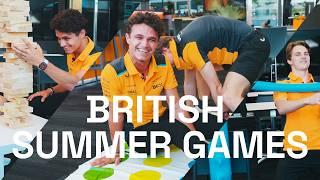 Lando Norris and Oscar Piastri take on Twister and more British Summer Games