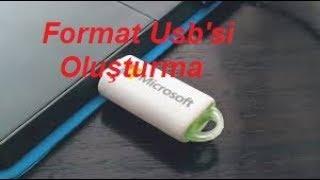 Format USBsi Oluşturma
