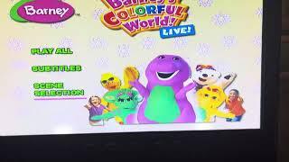 Opening to Barney’s colorful world live  2009 HVN dvd