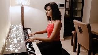 Shubhashree - Tere Liye  Veer Zaara  - Piano Cover