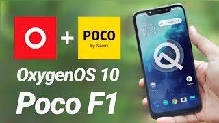 Stable OxygenOS 10 for Poco F1  Review & Install Android 10