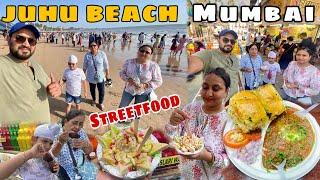 Juhu Beach Mumbai Street Food  Juhu Chowpatty Mumbai  Mumbai Streefood