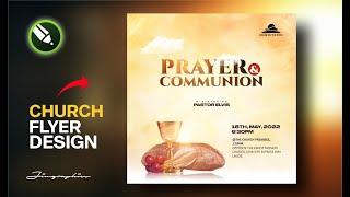 How to Design a Church Flyer  CorelDraw Tutorial 2023